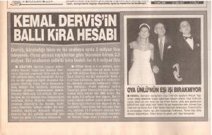 STAR DERVİŞ'İN KİRA HESABI 15.08.2002