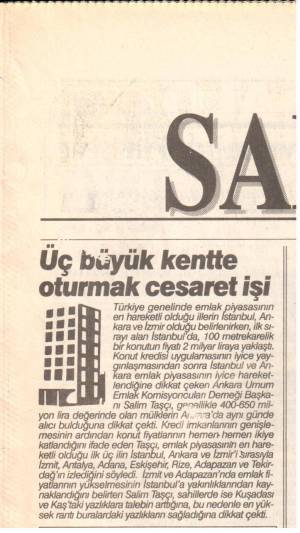 SABAH ÜÇ BÜYÜK KENTTE 02.06.1993