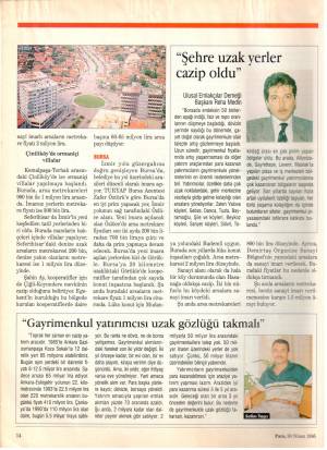 PARA DERGİSİ GAYRİMENKUL YATIRIMCISI 30.04.1995