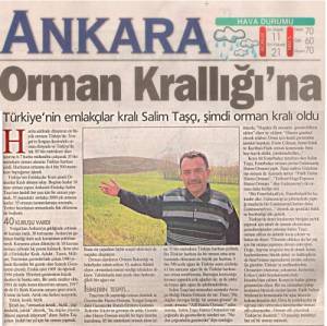 ORMAN KRALLIĞI'NA HÜRRİYET 04.06.2000