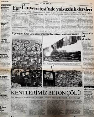 CUMHURİYET KENTLERİMİZ BETON ÇÖLÜ 01.01.1993